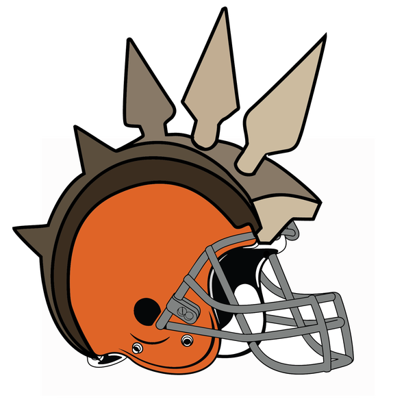 Cleveland Browns Heavy Metal Logo DIY iron on transfer (heat transfer)...